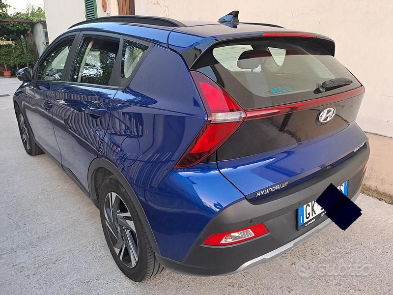 Usata Hyundai Bayon 84 CV (61 kW) 2022 Blu SUV