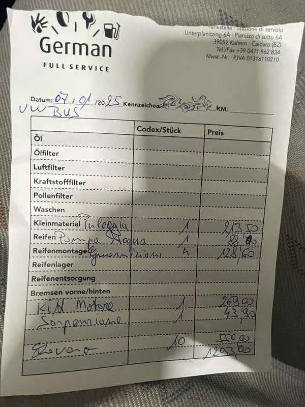 Usata VW Transporter 88 CV (64 kW) 2001 Bianco Furgone