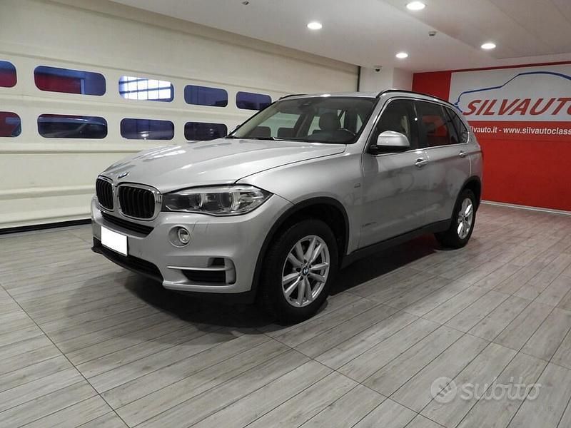 Usata BMW X5 249 CV (183 kW) 2017 Argento SUV