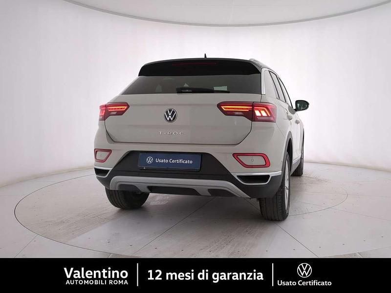 Usata VW T-Roc Style 150 CV (110 kW) 2022 Beige SUV