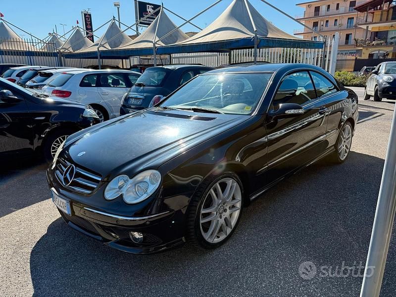 Usata Mercedes CLK220 Edition 150 CV (110 kW) 2009 Nero Coupé