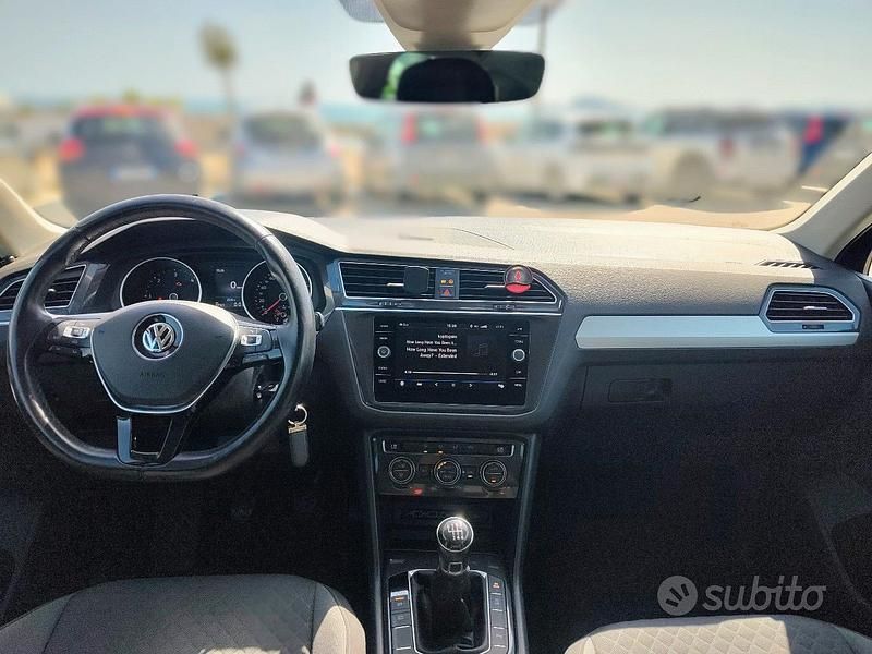 Usata VW Tiguan R-line 116 CV (85 kW) 2018 Nero SUV