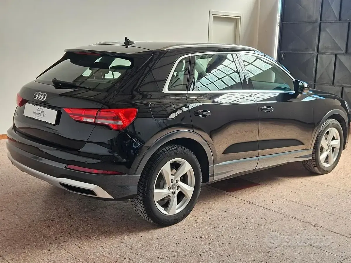 Usata Audi Q3 Advanced 150 CV (110 kW) 2020 Nero SUV