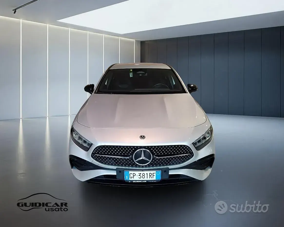 Usata Mercedes A200 Advanced Plus 150 CV (110 kW) 2023 Argento Berlina