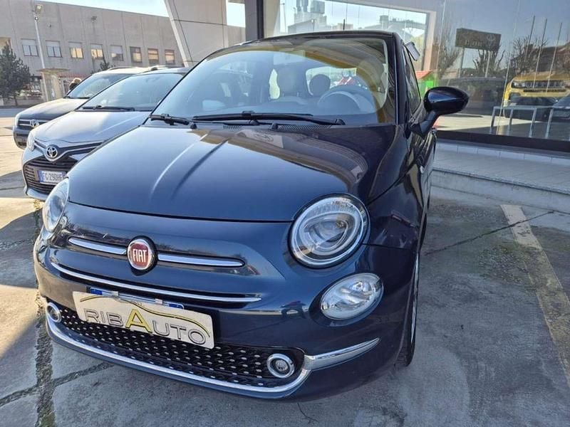 Usata Fiat 500 Lounge 69 CV (50 kW) 2017 Blu Utilitaria