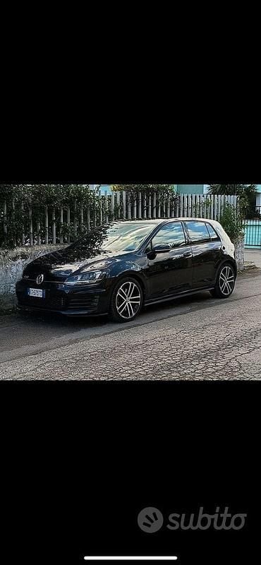Usata VW Golf VII GTD 184 CV (135 kW) 2014 Nero Berlina