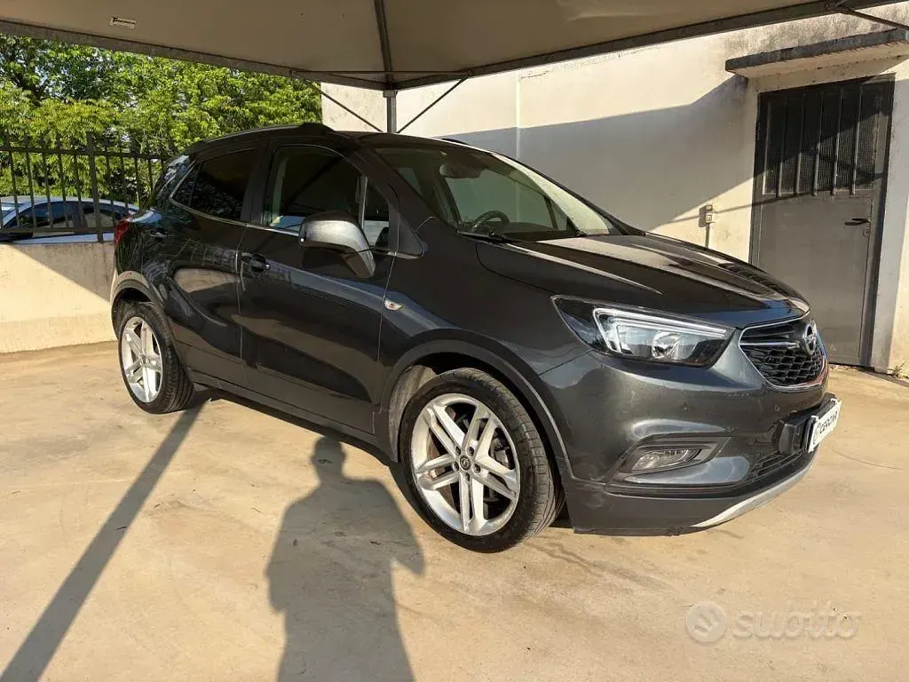 Usata Opel Mokka X 136 CV (100 kW) 2017 Blu SUV