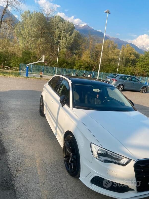 Usata Audi A3 184 CV (135 kW) 2015 Bianco Utilitaria