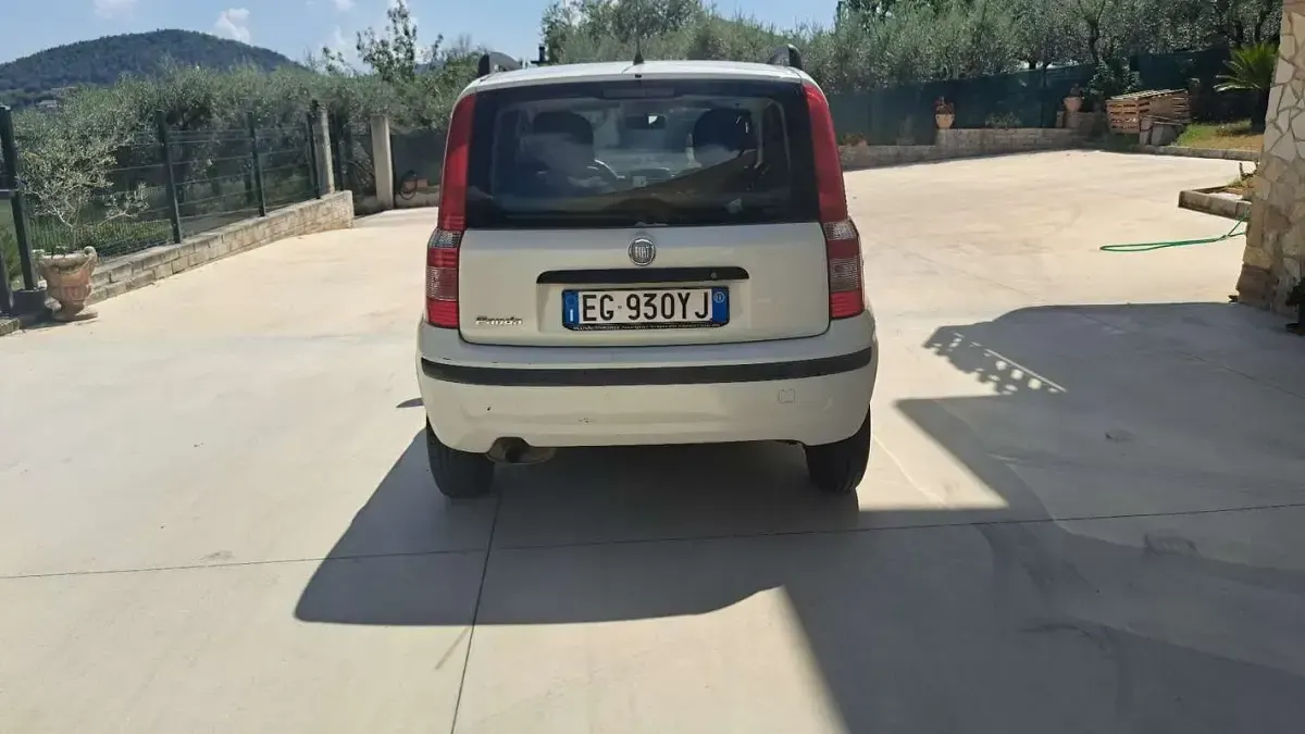 Usata Fiat Panda 75 CV (55 kW) 2011 Bianco Utilitaria