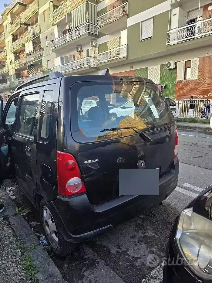 Usata Opel Agila 80 CV (58 kW) 2006 Nero Monovolume