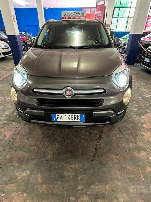 Usata Fiat 500X 140 CV (102 kW) 2016 Grigio SUV