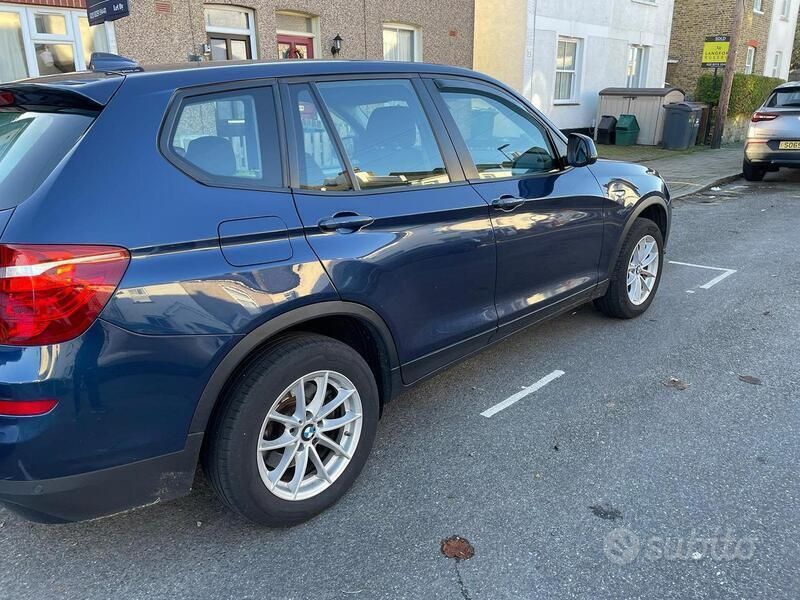 Usata BMW X3 150 CV (110 kW) 2017 Blu SUV