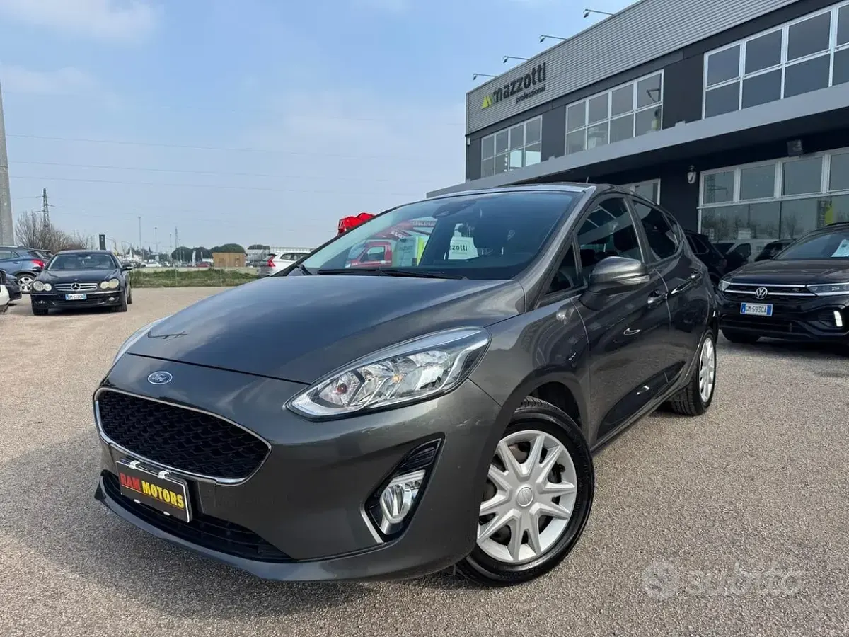 Usata Ford Fiesta Titanium 75 CV (55 kW) 2019 Grigio Utilitaria
