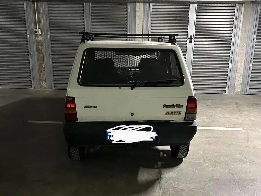 Usata Fiat Panda Young 54 CV (39 kW) 2004 Bianco Utilitaria