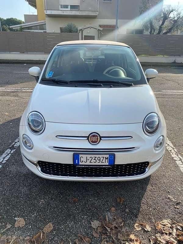 Usata Fiat 500C Dolcevita 69 CV (50 kW) 2021 Bianco Cabrio