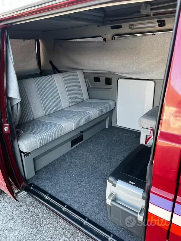 Usata VW T3 1991 Rosso Furgone