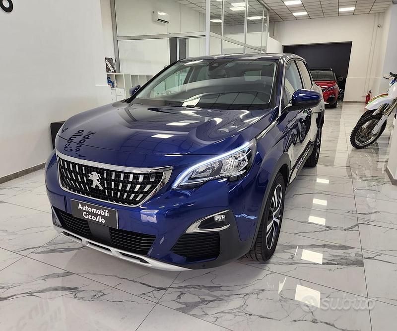 Usata Peugeot 3008 Allure 131 CV (96 kW) 2020 Blu SUV