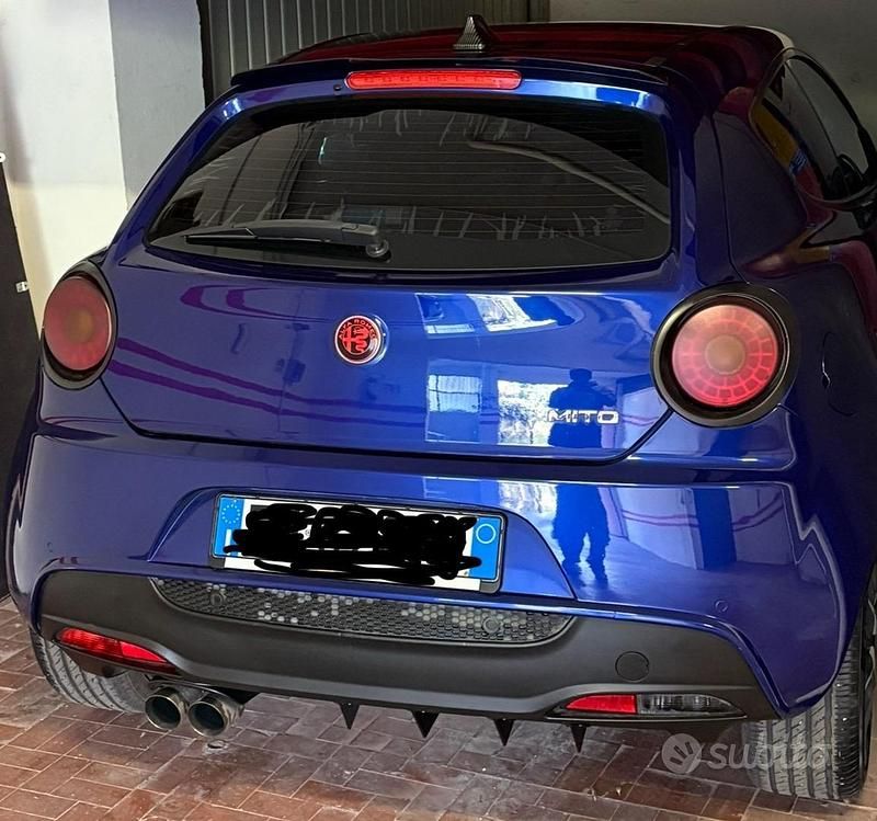 Usata Alfa Romeo MiTo 77 CV (56 kW) 2017 Blu Utilitaria