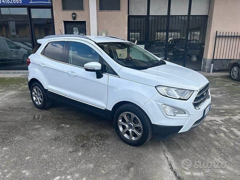 Usata Ford Ecosport Titanium 100 CV (73 kW) 2019 Bianco SUV
