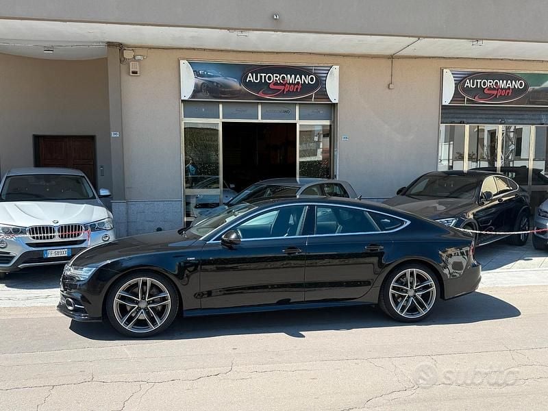Usata Audi A7 Ambiente 272 CV (200 kW) 2017 Nero Utilitaria