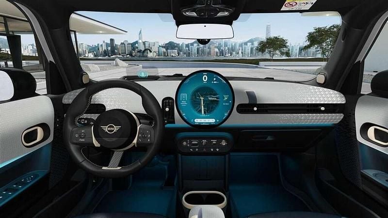 Nuova Mini Cooper Favoured 114 kW (156 CV) 2026 Nanuq white Utilitaria