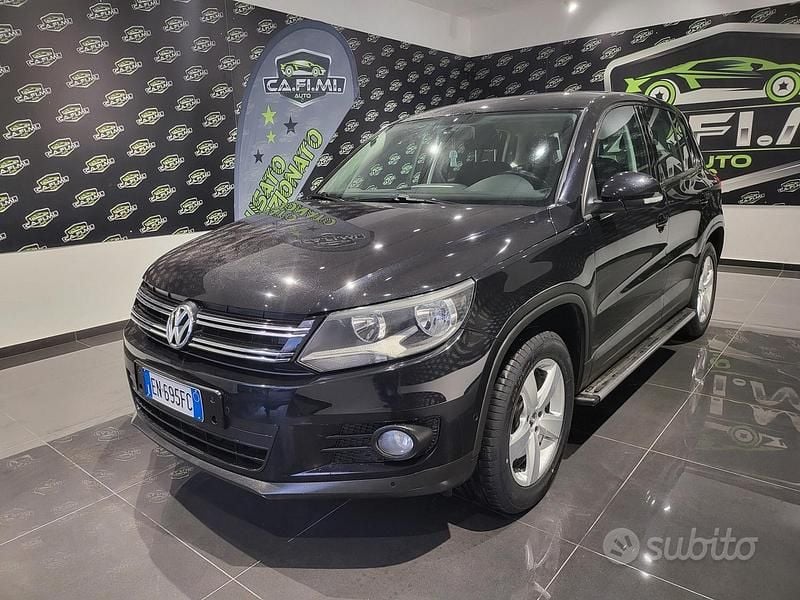 Usata VW Tiguan 122 CV (89 kW) 2012 Nero SUV