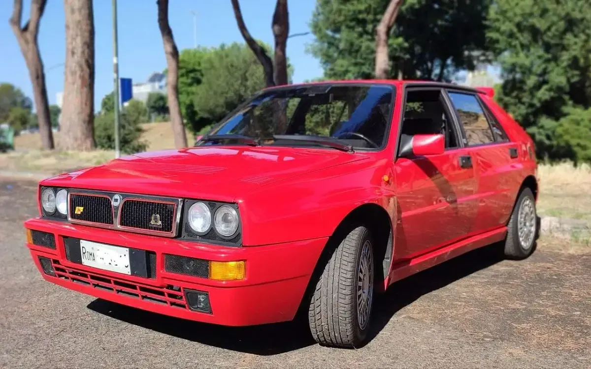 Usata Lancia Delta 205 CV (150 kW) 1991 Rosso Utilitaria