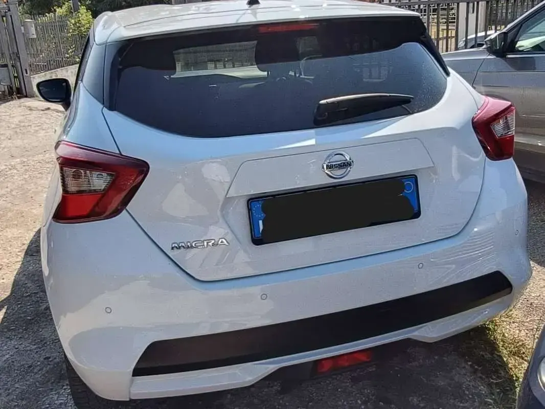 Usata Nissan Micra Acenta 101 CV (74 kW) 2019 Bianco Utilitaria