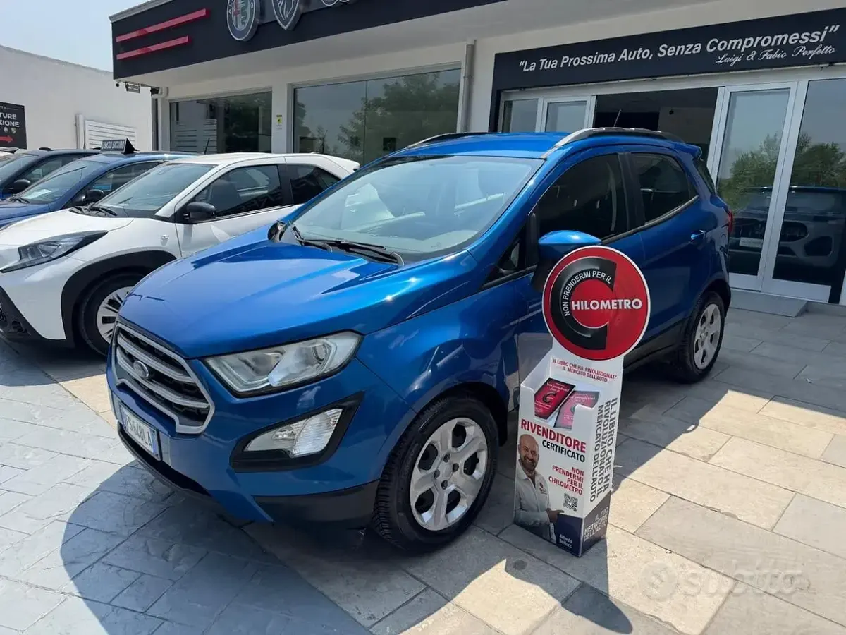 Usata Ford Ecosport 99 CV (72 kW) 2019 Bluazzurro SUV