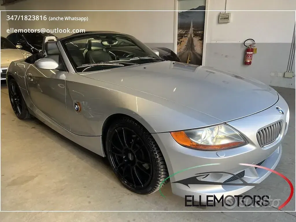 Usata BMW Z4 Efficient Dynamics 231 CV (169 kW) 2003 Argento Cabrio