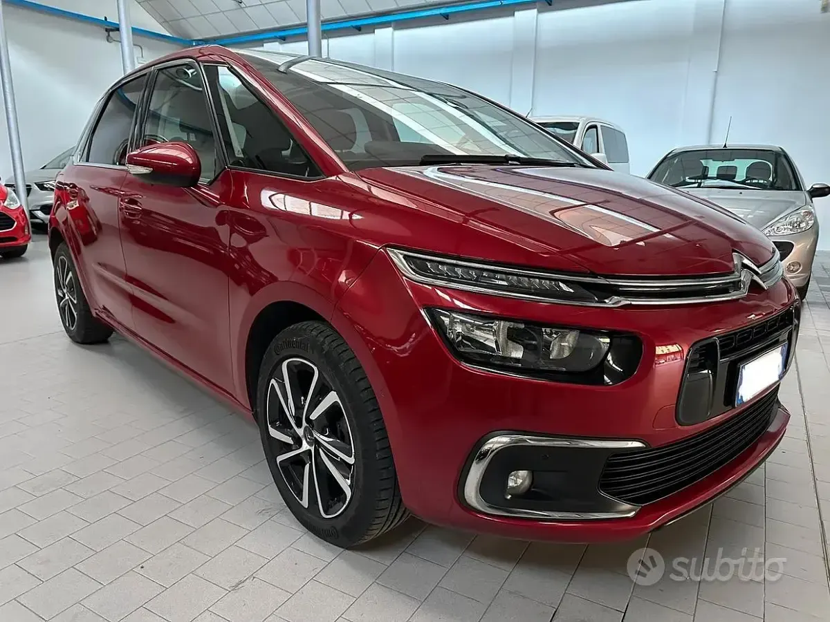 Usata Citroën C4 Picasso Shine 120 CV (88 kW) 2018 Rosso Monovolume