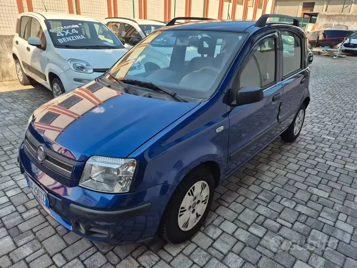 Usata Fiat Panda 60 CV (44 kW) 2009 Bluazzurro Utilitaria