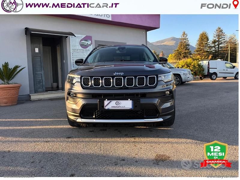Usata Jeep Compass 190 CV (139 kW) 2021 Grigio SUV