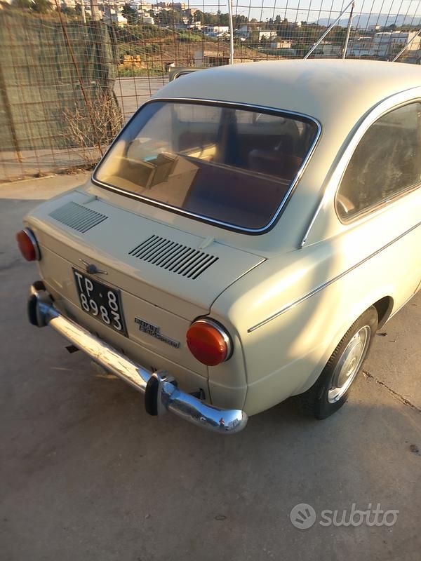 Usata Fiat 850 1970 Bianco Berlina