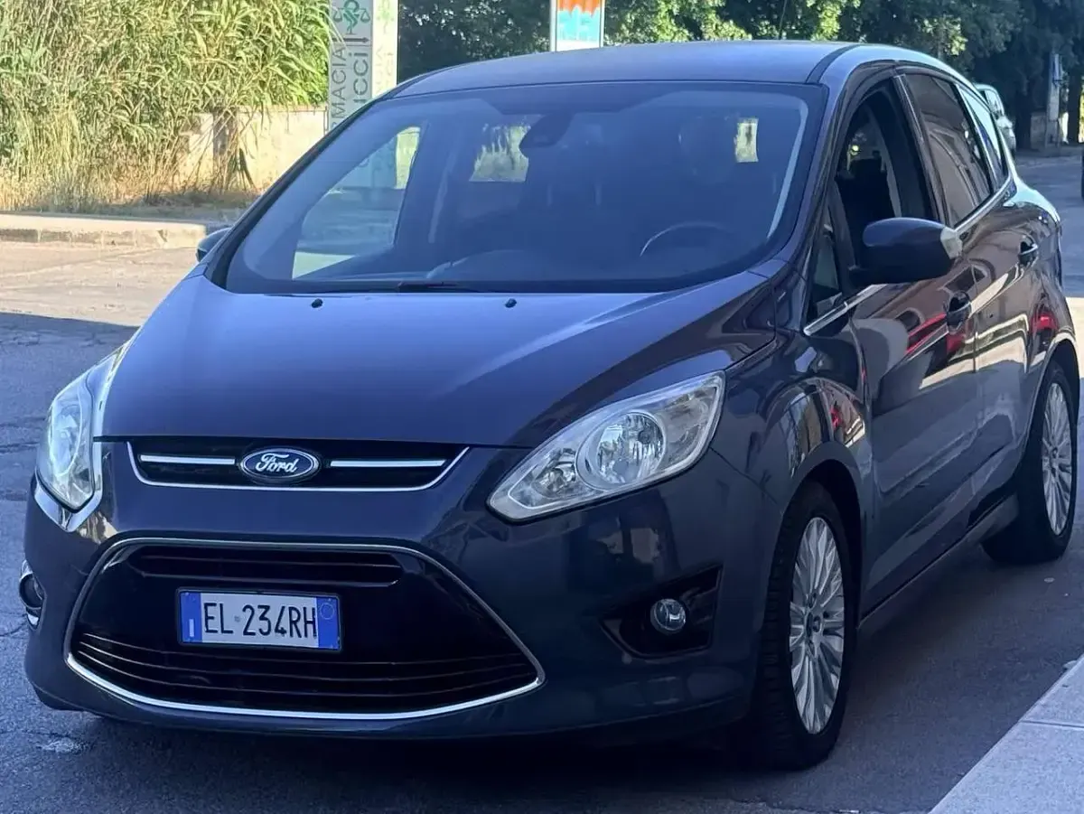 Usata Ford C-MAX Titanium 116 CV (85 kW) 2012 Blu scuro Monovolume