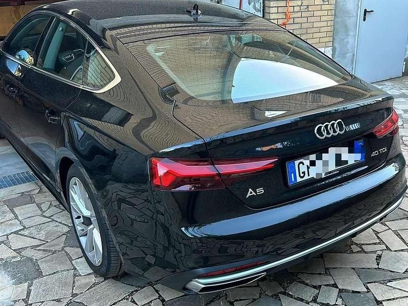 Usata Audi A5 Sportback Advanced 204 CV (150 kW) 2023 Nero Utilitaria