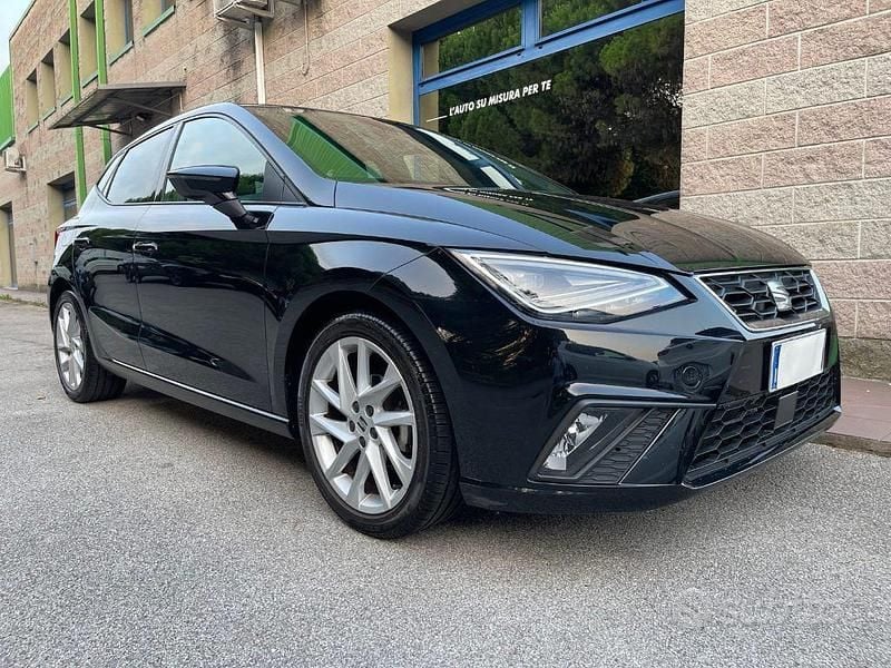 Usata Seat Ibiza FR 95 CV (69 kW) 2022 Nero Berlina
