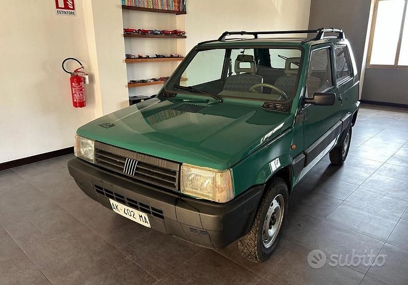 Usata Fiat Panda 4x4 54 CV (39 kW) 1996 Verde Utilitaria