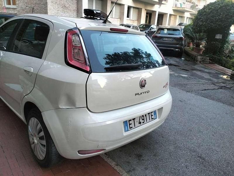 Usata Fiat Punto Easy 69 CV (50 kW) 2014 Bianco Utilitaria