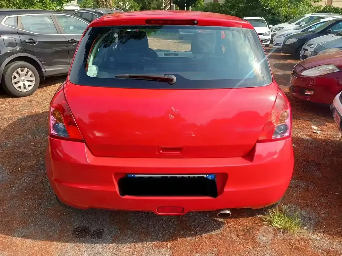 Usata Suzuki Swift GL 92 CV (67 kW) 2008 Rosso Utilitaria