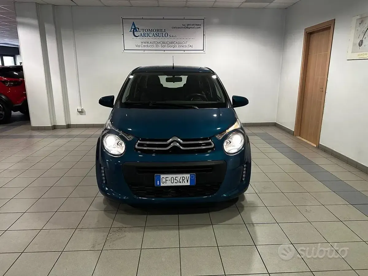 Usata Citroën C1 Feel 72 CV (52 kW) 2021 Blu metallizzato Utilitaria