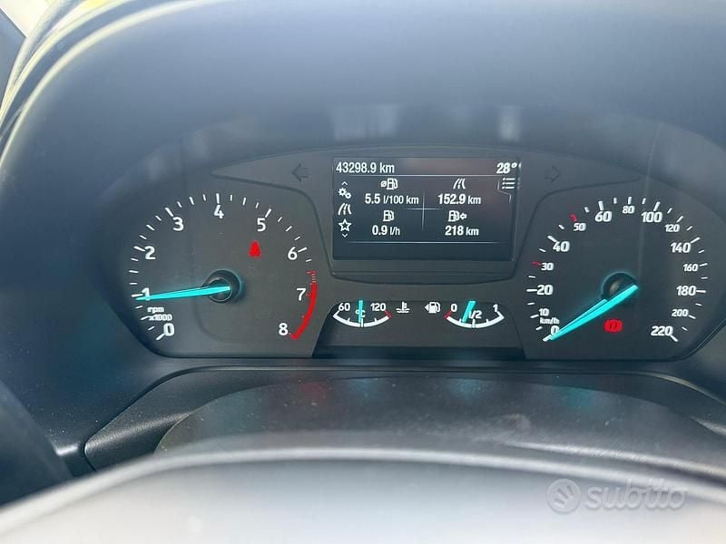 Usata Ford Fiesta Titanium 86 CV (63 kW) 2019 Blu Utilitaria