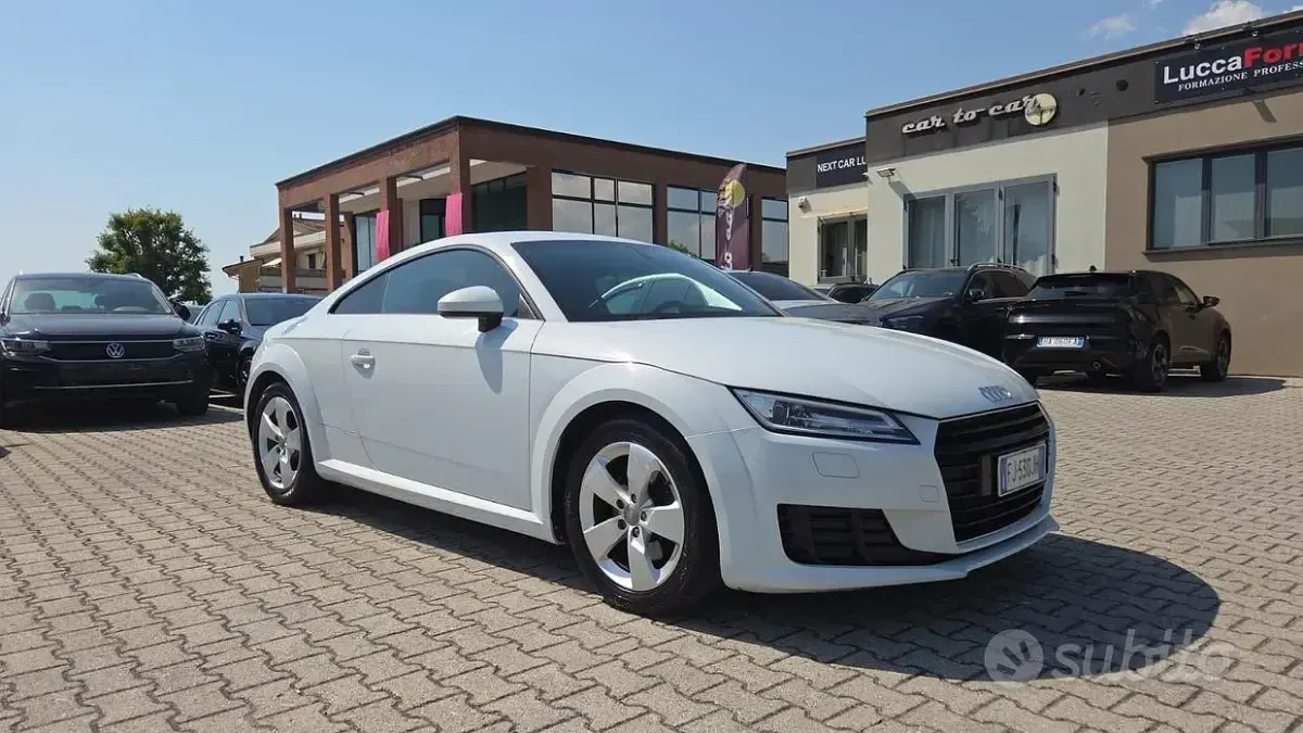 Usata Audi TT 184 CV (135 kW) 2017 Bianco Coupé