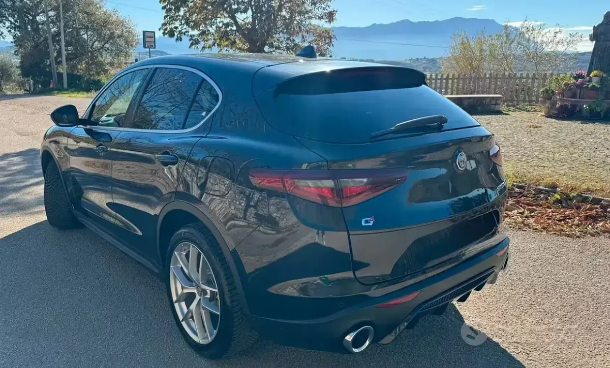 Usata Alfa Romeo Stelvio 210 CV (154 kW) 2018 Nero SUV