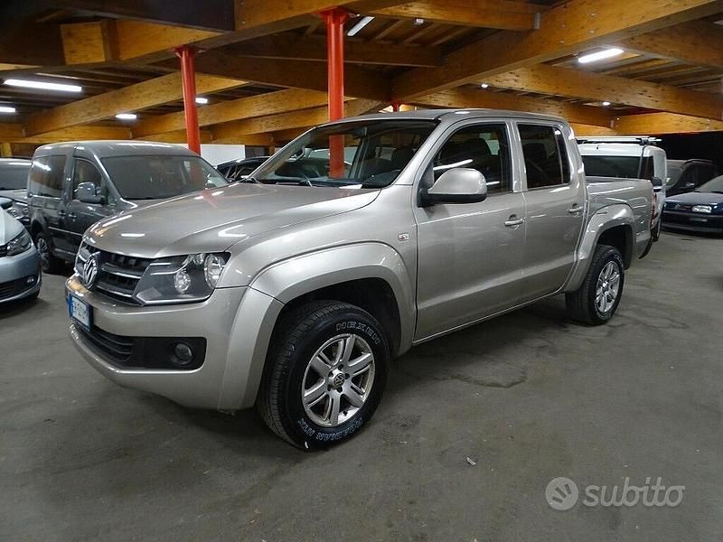 Grigio Usata 2011 VW Amarok Highline Pick-up | 15.400 € (Buon prezzo) - Immagine 1/4