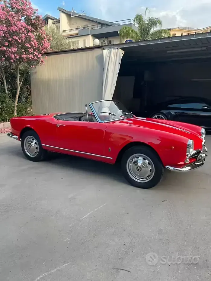 Usata Alfa Romeo Giulietta 1960 Rosso Cabrio