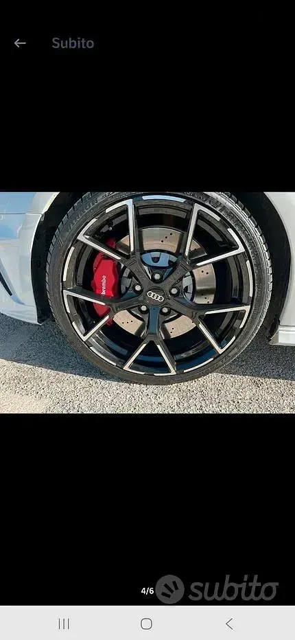 Usata Audi S3 300 CV (220 kW) 2014 Bianco Berlina