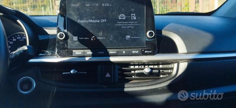 Usata Kia Picanto 67 CV (49 kW) 2021 Nero Utilitaria