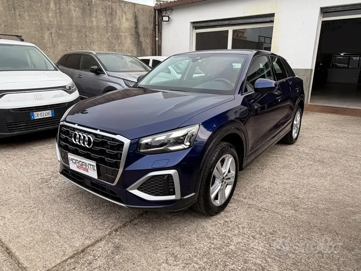 Usata Audi Q2 Advanced Plus 150 CV (110 kW) 2022 Bluazzurro SUV