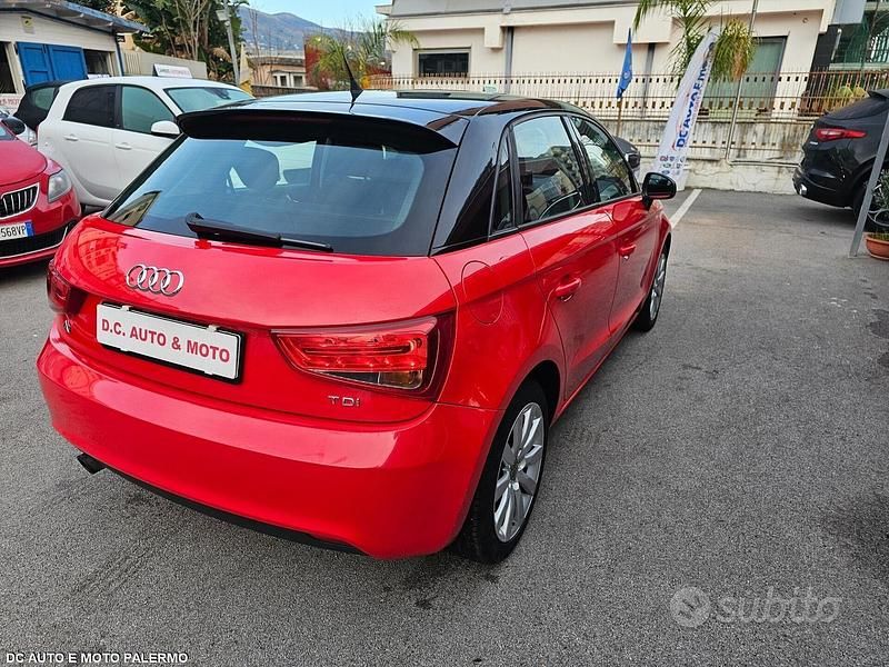 Usata Audi A1 90 CV (66 kW) 2012 Rosso Berlina